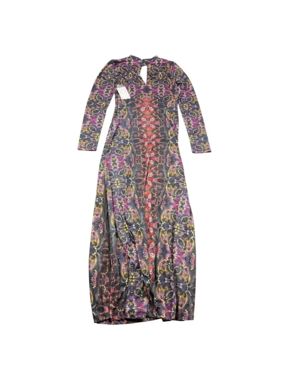 Free People Cabaret Maxi Dress Sunrise Combo XS
